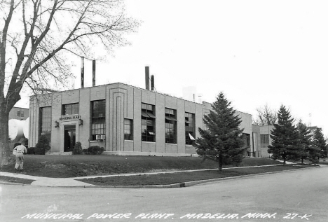 Municipal Power Plant, Madelia Minnesota, 1950's