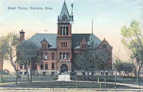 Lac qui Parle County Courthouse, Madison Minnesota, 1908