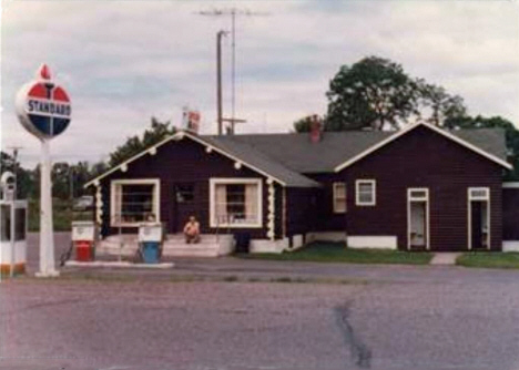 Standard station, McGrath Minnesota, 1960's?