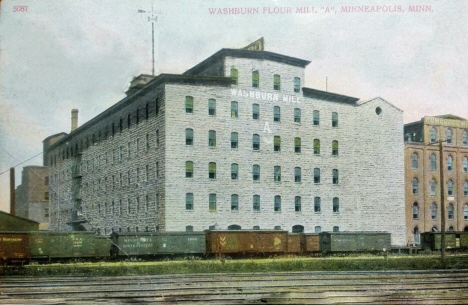 Washburn A Mill, Minneapolis Minnesota, 1910