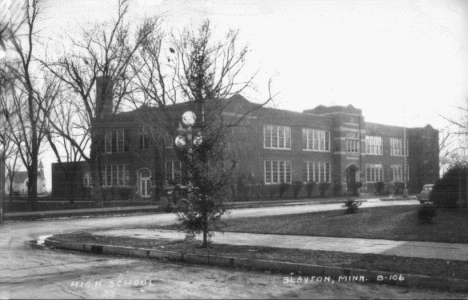 High School, Slayton Minnesota, 1940's