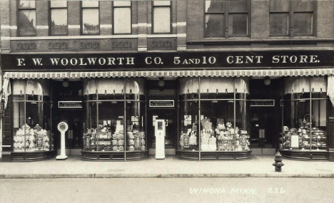 FW Woolworth Store, Winona Minnesota, 1930's