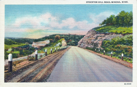 Stockton Hill Road, Winona Minnesota, 1936