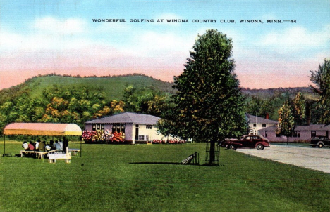 Winona Country Club, Winona Minnesota, 1940's