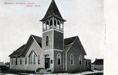 Methodist Episcopal Church, Akeley Minnesota, 1908