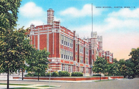 High School, Austin Minnesota, 1940's
