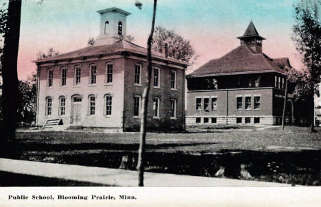 Public School, Blooming Prairie Minnesota, 1911
