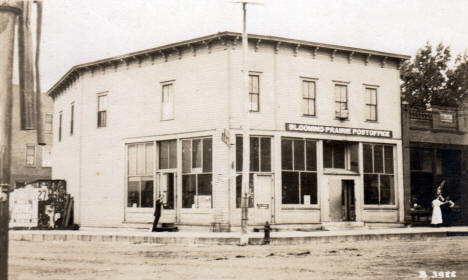 Post Office, Blooming Prairie Minnesota, 1910