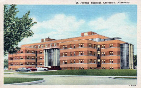 St. Francis Hospital, Crookston Minnesota, 1951