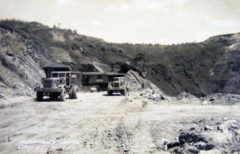 Mahnomen Mine, Crosby Minnesota, 1950's