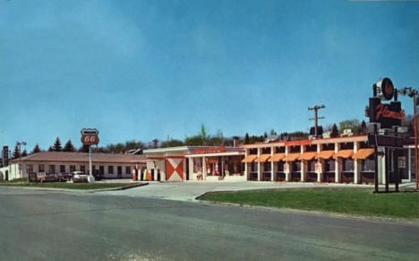 Flamette Motel, 2621 London Road, Duluth Minnesota, 1950's