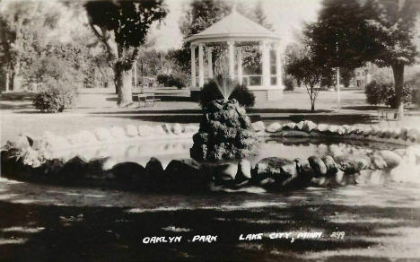 Oaklyn Park, Lake City Minnesota, 1938