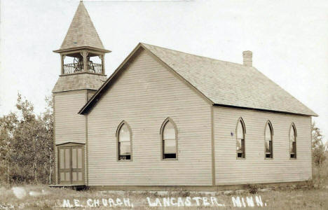 Methodist Episcopal Church, Lancaster Minnesota, 1910's