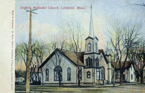 English Methodist Church, Litchfield Minnesota, 1908