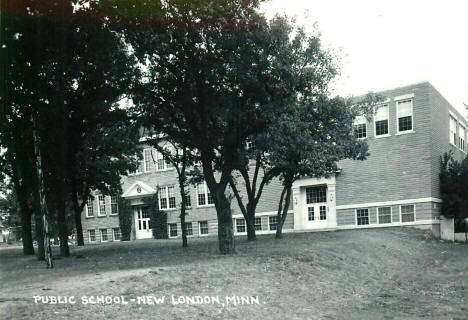 Public School, New London Minnesota, 1950's