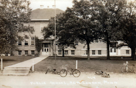 Public School, New London Minnesota, 1940's