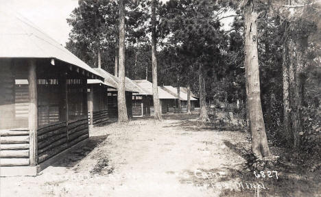 Cottages at Wambolt's Camp, Park Rapids Minnesota, 1930's