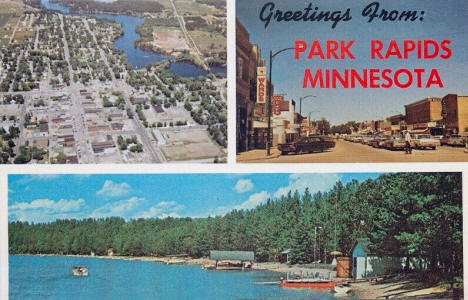 Greetings from Park Rapids Minnesota, 1960's