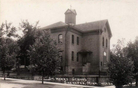 St. Mark's School, Shakopee Minnesota, 1930's
