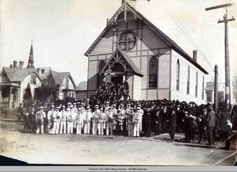 St. Johns Norwegian Lutheran Church, Northfield, Minnesota, 1902