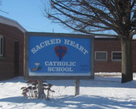Sacred Heart Church School, Adams, Minnesota