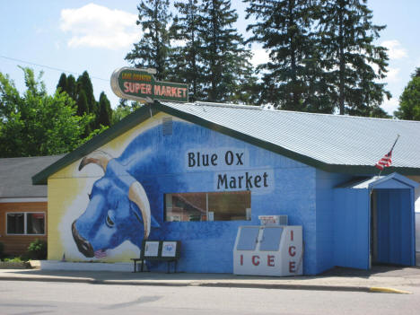 The Blue Ox Market, Akeley, Minnesota, 2007