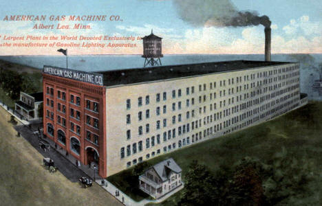 American Gas Machine Company, Albert Lea, Minnesota, 1910s