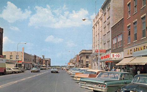 Broadway, Albert Lea, Minnesota, 1964