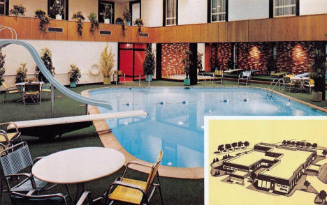 Kahler's Inn Town Motel, Albert Lea, Minnesota, 1968
