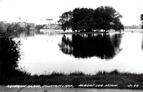 Katherine Island, Fountain Lakes, Albert Lea, Minnesota, 1955
