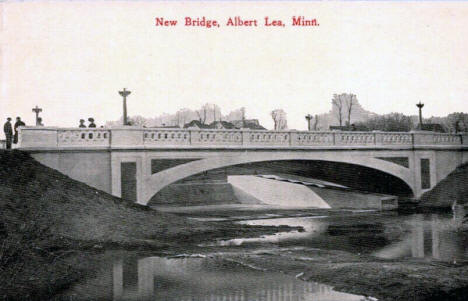 New Bridge, Albert Lea, Minnesota, 1909