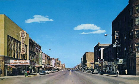 Broadway Street, Albert Lea, Minnesota, 1963