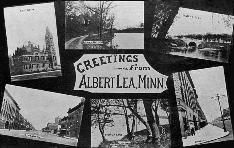 Multiple scenes, Albert Lea, Minnesota, 1910s