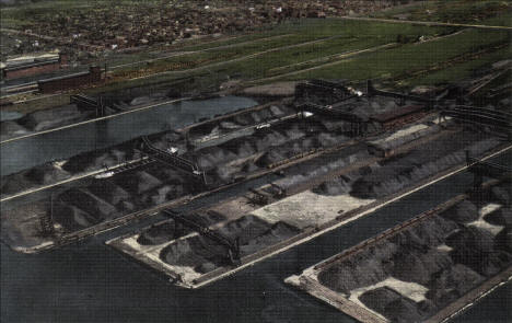 Coal Docks, Duluth, Minnesota, 1940s