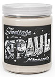 1907 "Greetings from St. Paul" Scented Candle, 7.5 oz