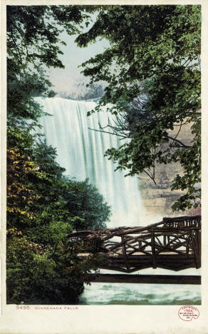 Minnehaha Falls, Minneapolis, Minnesota, 1906