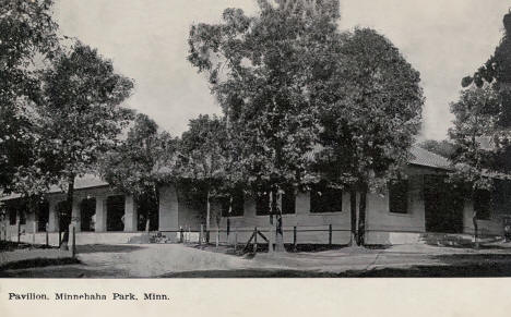 Pavilion, Minnehaha Park, Minneapolis, Minnesota, 1915