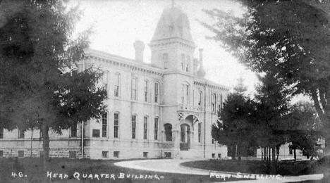 Headquarter Building, Fort Snelling, 1908