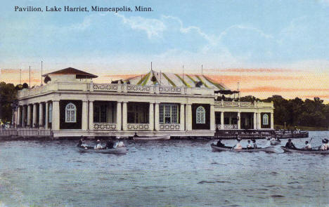 Pavilion, Lake Harriet, Minneapolis Minnesota, 1912