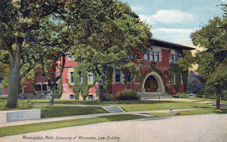 Law Building, University of Minnesota, Minneapolis Minnesota, 1912