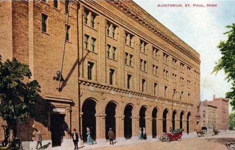 Auditorium, St. Paul Minnesota, 1910's