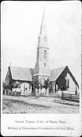 St. Paul's Episcopal Church, 9th and Olive, St. Paul, Minnesota, 1870