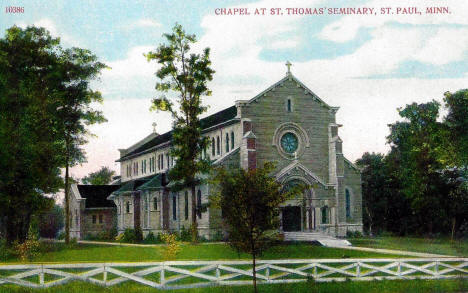 The Chapel At St. Thomas' Seminary, St. Paul, Minnesota, 1911
