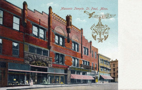 Masonic Temple, St. Paul, Minnesota, 1908