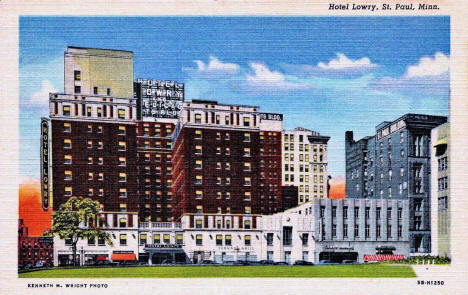 Hotel Lowry, St. Paul, Minnesota, 1935