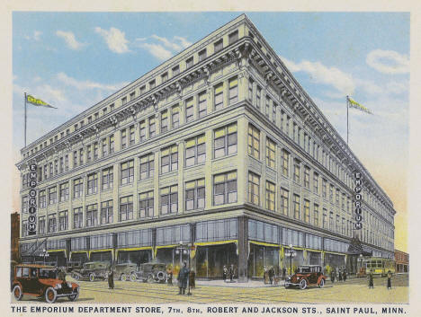The Emporium Department Store, St. Paul, Minnesota, 1908