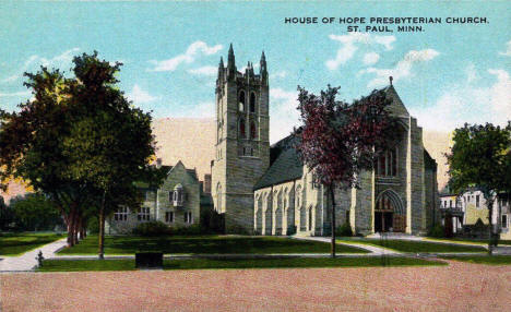 House of Hope Presbyterian Church, St. Paul, Minnesota, 1920s