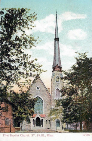 First Baptist Church, St. Paul, Minnesota, 1910's