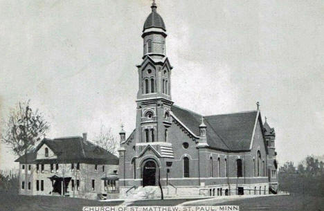 Church of St. Matthew, St. Paul, Minnesota, 1910's