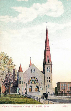 Central Presbyterian Church, 500 Cedar Street, St. Paul, Minnesota, 1910s